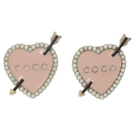 chanel earrings macys|chanel symbol earrings.